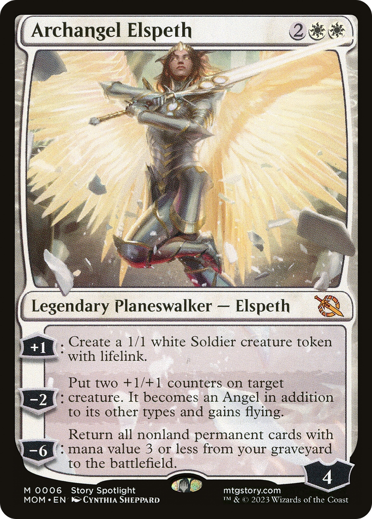 Archangel Elspeth [March of the Machine] | Rook's Games and More