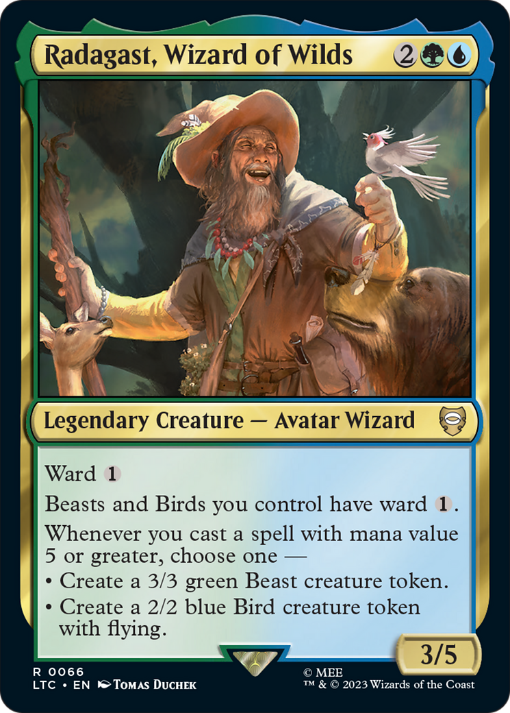 Radagast, Wizard of Wilds [The Lord of the Rings: Tales of Middle-Earth Commander] | Rook's Games and More