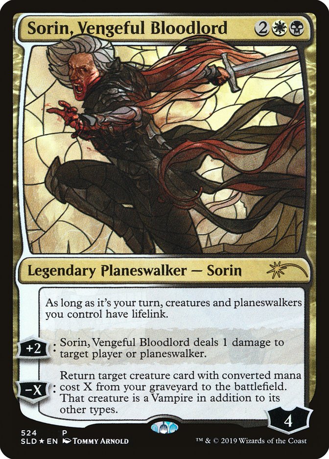 Sorin, Vengeful Bloodlord (Stained Glass) [Secret Lair Drop Promos] | Rook's Games and More