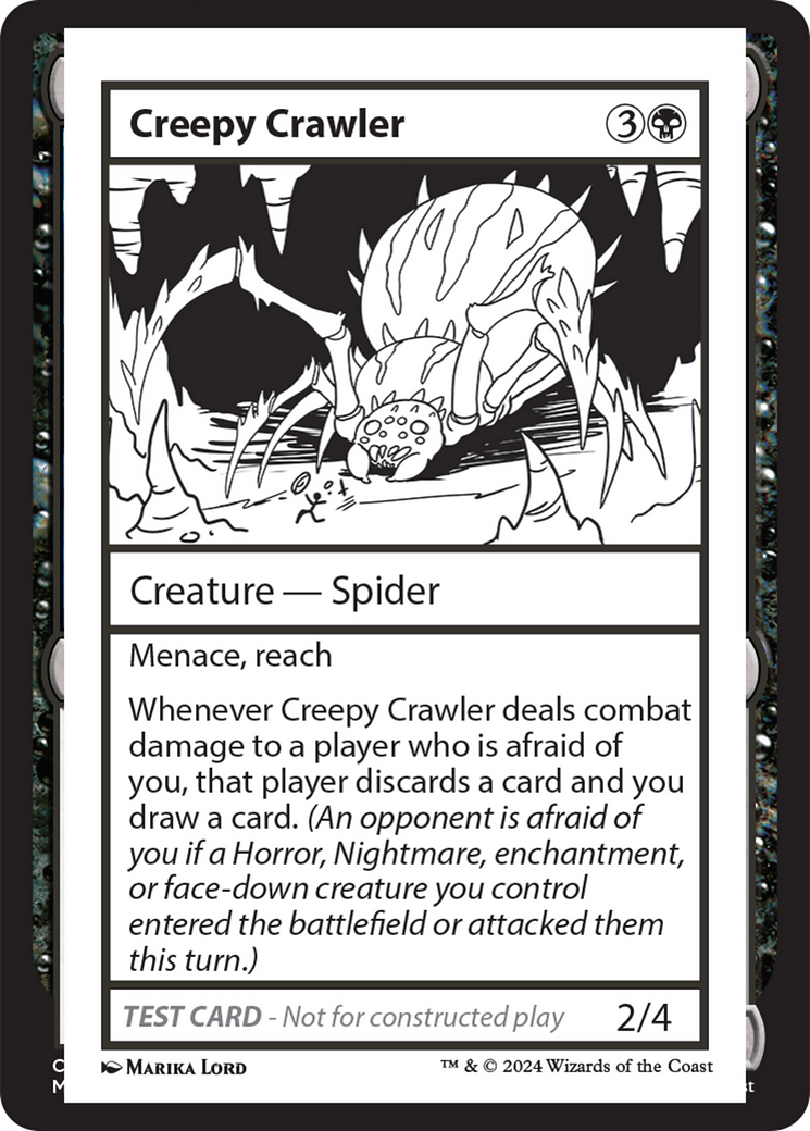 Creepy Crawler [Mystery Booster 2 Playtest Cards] | Rook's Games and More