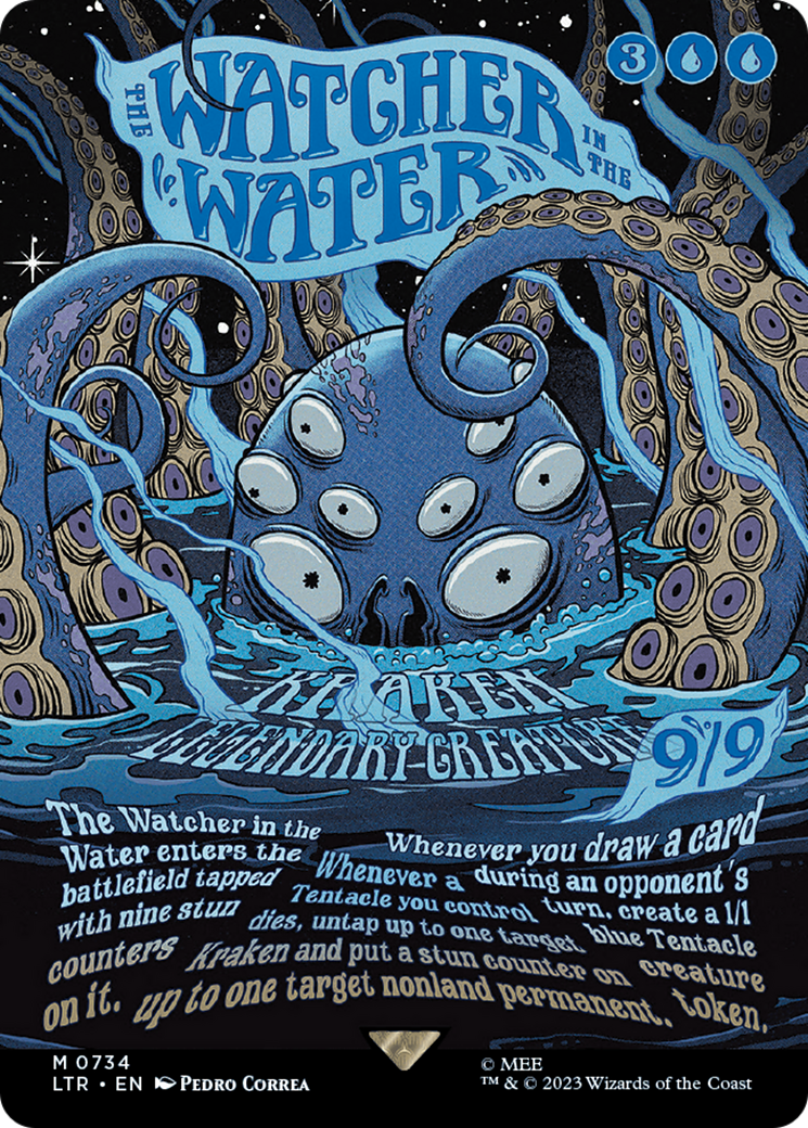 The Watcher in the Water (Borderless Poster) [The Lord of the Rings: Tales of Middle-Earth] | Rook's Games and More