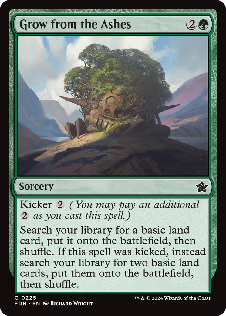 Grow from the Ashes [Foundations] | Rook's Games and More