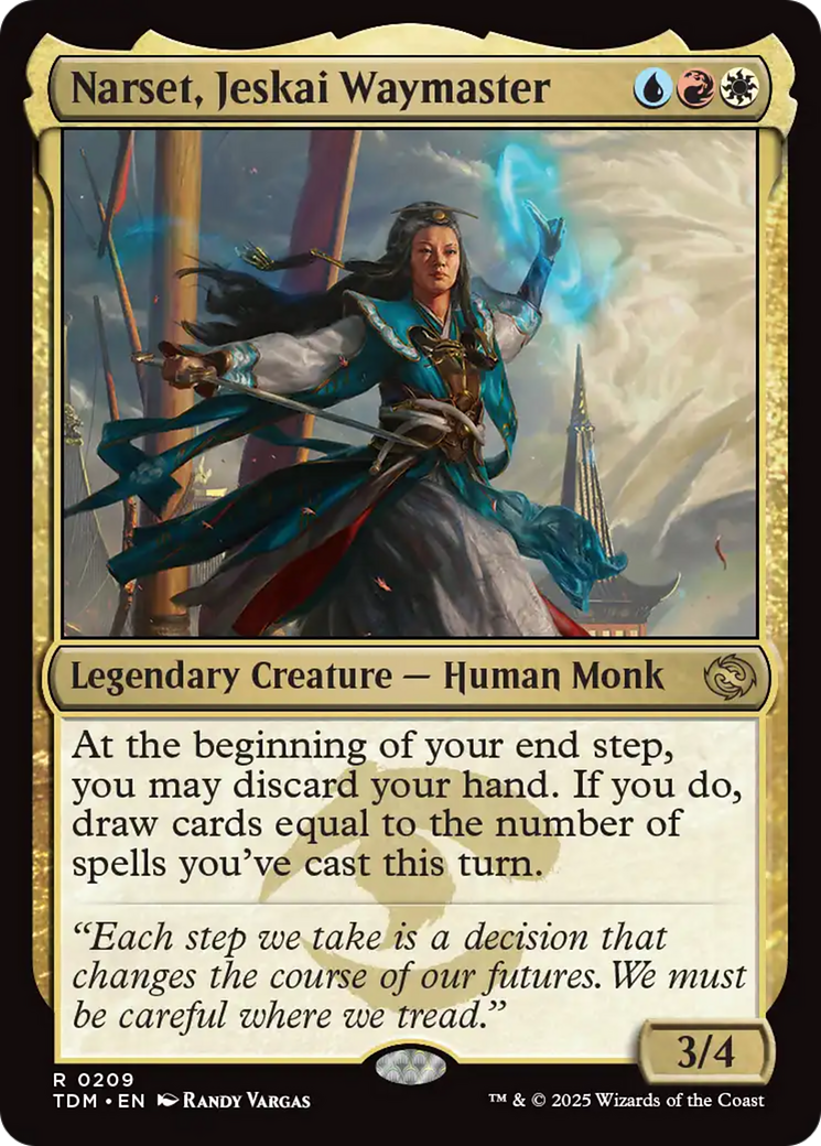 Narset, Jeskai Waymaster [Tarkir: Dragonstorm] | Rook's Games and More