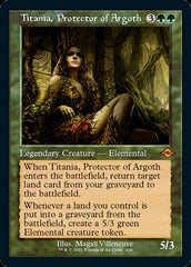 Titania, Protector of Argoth (Retro Foil Etched) [Modern Horizons 2] | Rook's Games and More