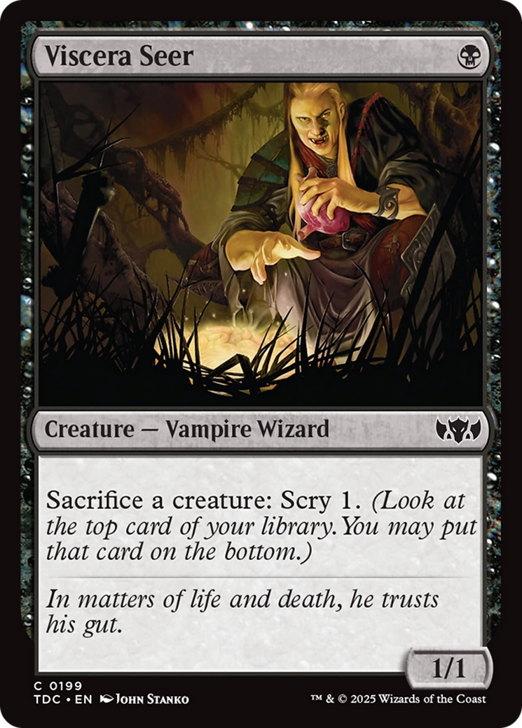Viscera Seer [Tarkir: Dragonstorm Commander] | Rook's Games and More
