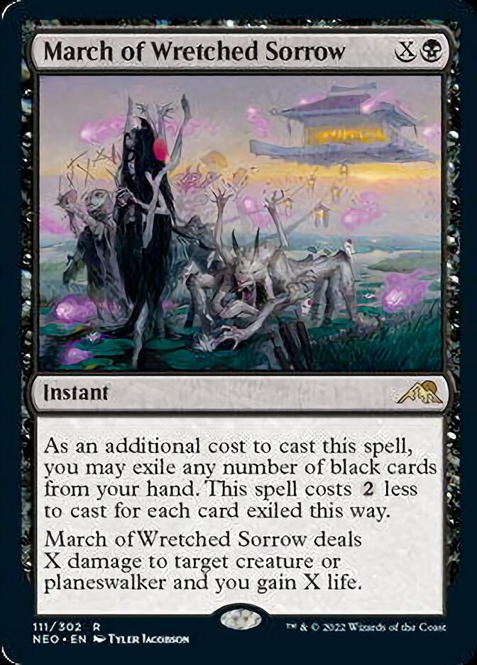 March of Wretched Sorrow [Kamigawa: Neon Dynasty] | Rook's Games and More