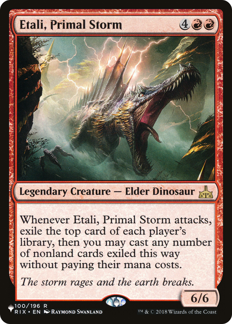 Etali, Primal Storm [The List] | Rook's Games and More