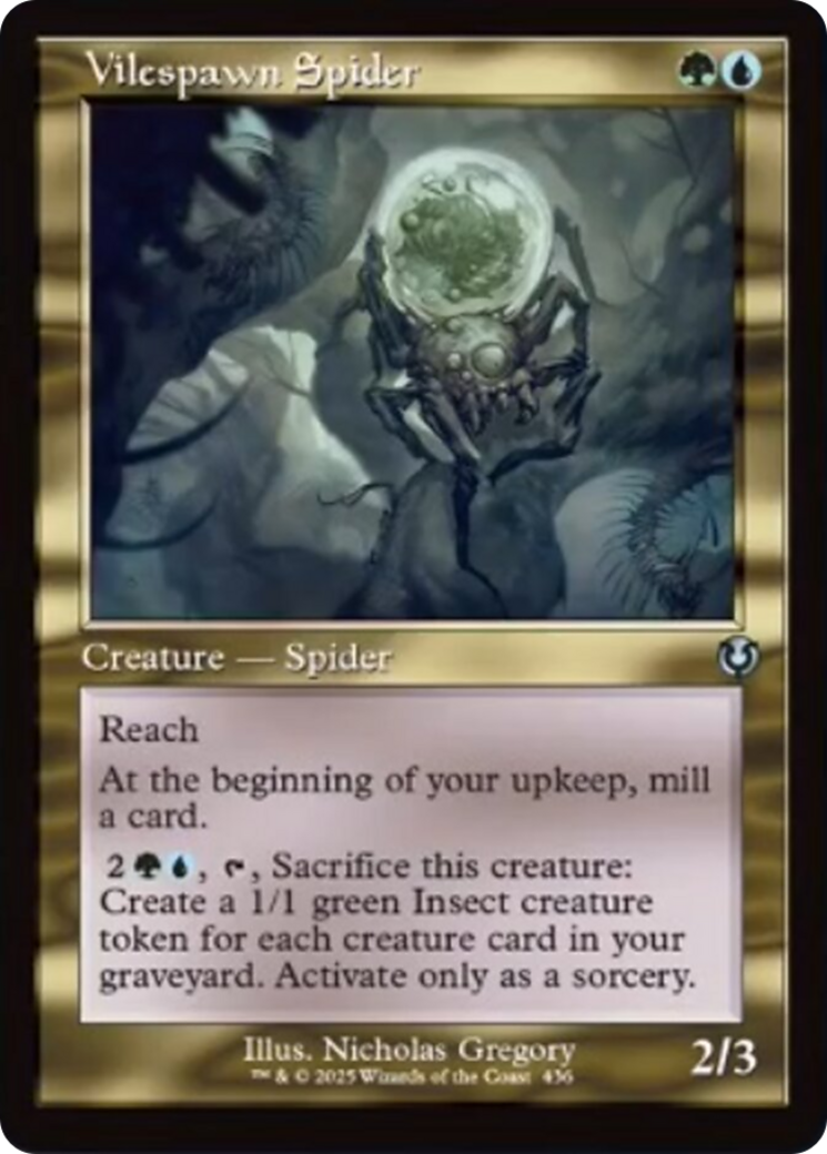 Vilespawn Spider (Retro Frame) [Innistrad Remastered] | Rook's Games and More