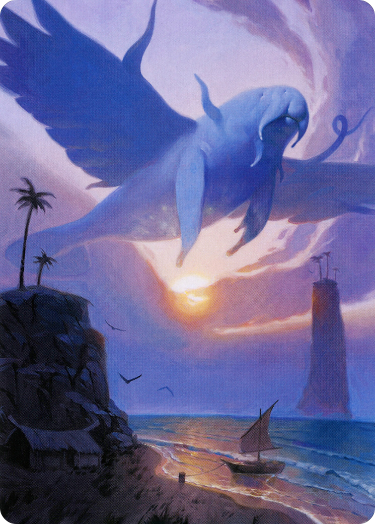 Aeromoeba Art Card [Modern Horizons 2 Art Series] | Rook's Games and More