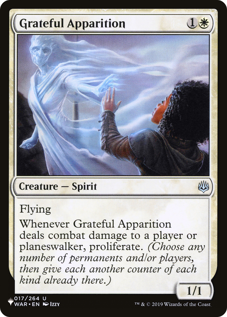 Grateful Apparition [The List Reprints] | Rook's Games and More