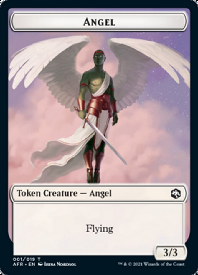 Angel Token [Dungeons & Dragons: Adventures in the Forgotten Realms Tokens] | Rook's Games and More