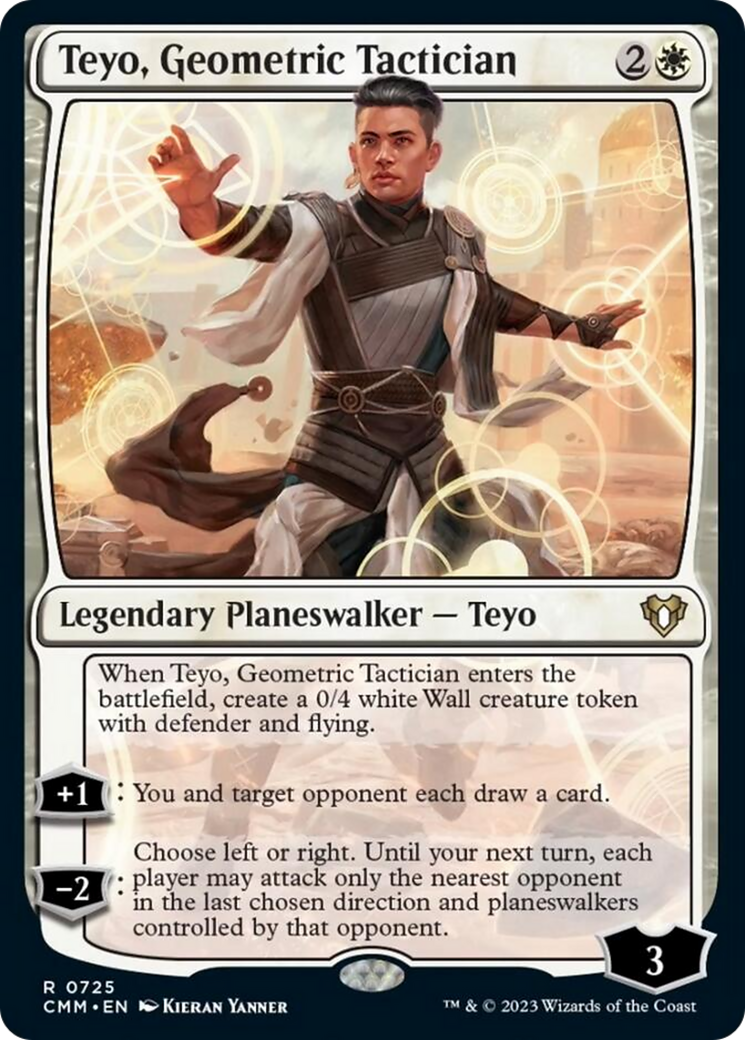 Teyo, Geometric Tactician [Commander Masters] | Rook's Games and More