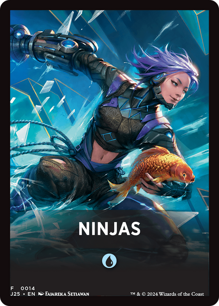 Ninjas Theme Card [Foundations Jumpstart Front Cards] | Rook's Games and More