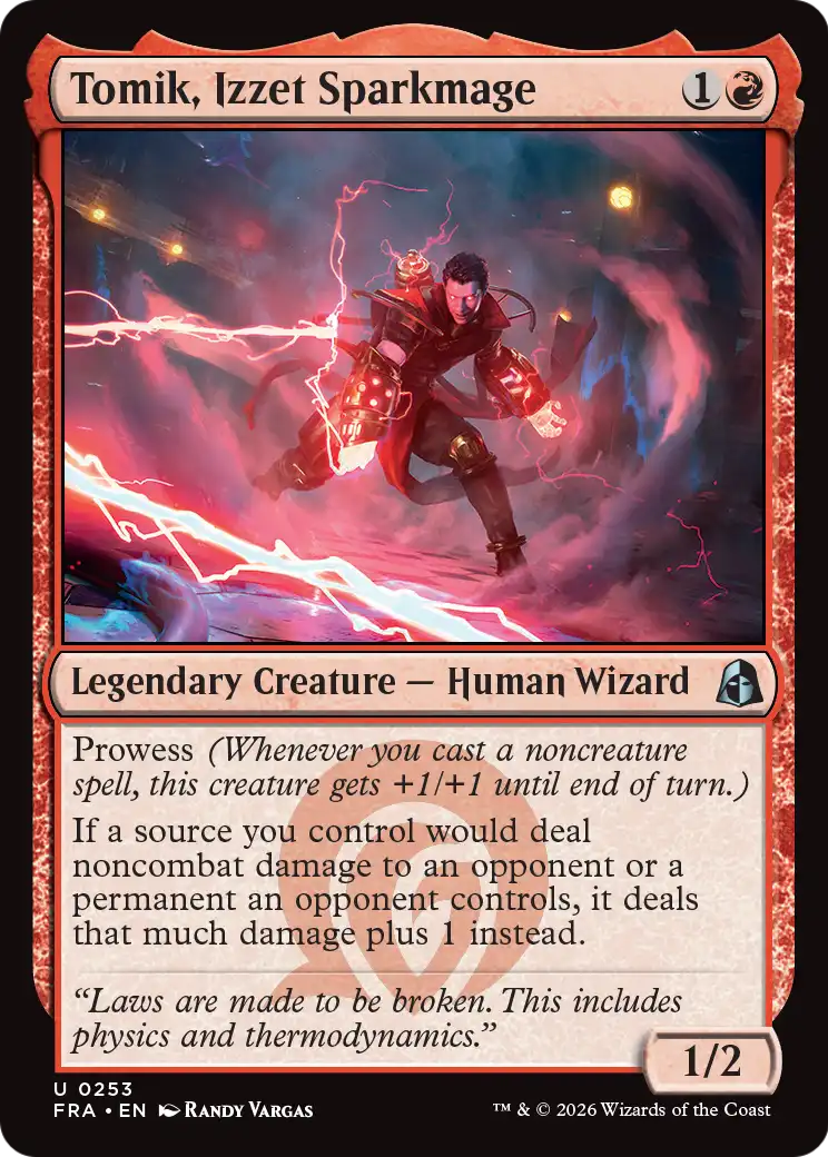 Tomik, Izzet Sparkmage [Reality Fracture] | Rook's Games and More