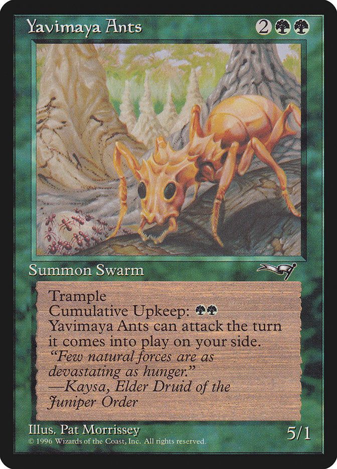 Yavimaya Ants [Alliances] | Rook's Games and More