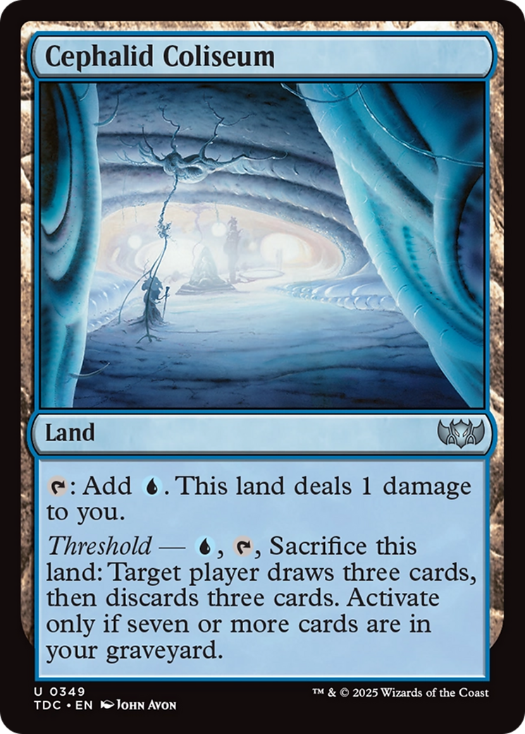 Cephalid Coliseum [Tarkir: Dragonstorm Commander] | Rook's Games and More