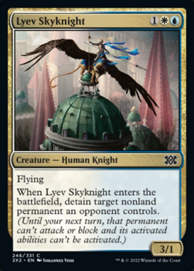 Lyev Skyknight [Double Masters 2022] | Rook's Games and More