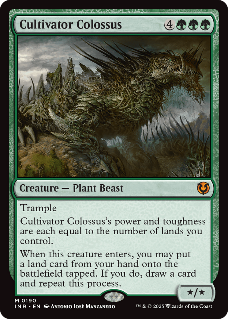 Cultivator Colossus [Innistrad Remastered] | Rook's Games and More