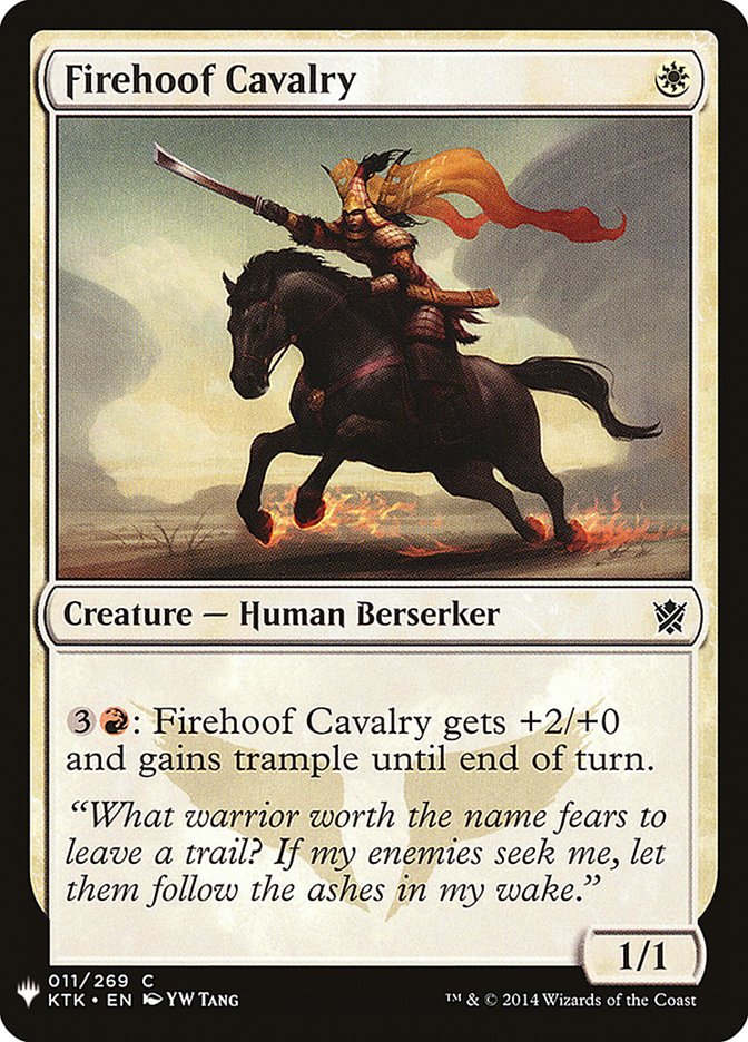 Firehoof Cavalry [Mystery Booster] | Rook's Games and More