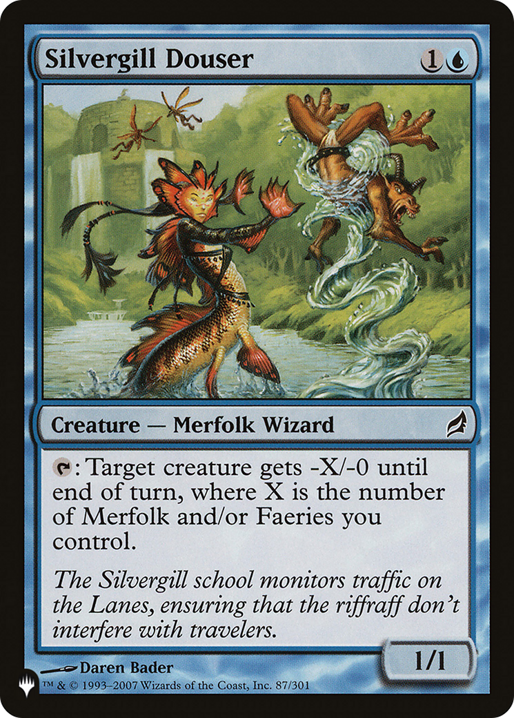 Silvergill Douser [The List] | Rook's Games and More