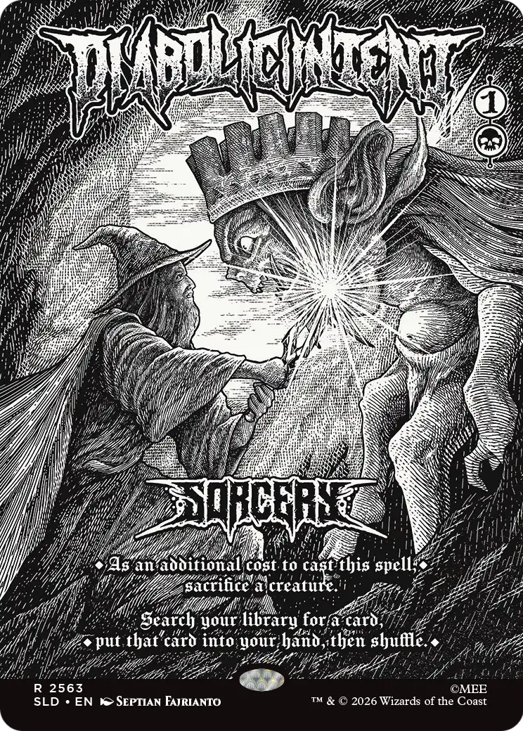 Diabolic Intent [Secret Lair Drop Series] | Rook's Games and More