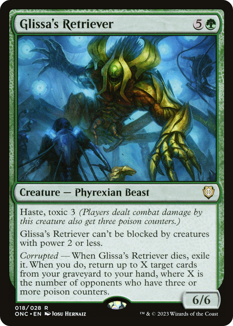 Glissa's Retriever [Phyrexia: All Will Be One Commander] | Rook's Games and More