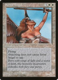 Serra Angel (Oversized) [Oversize Cards] | Rook's Games and More