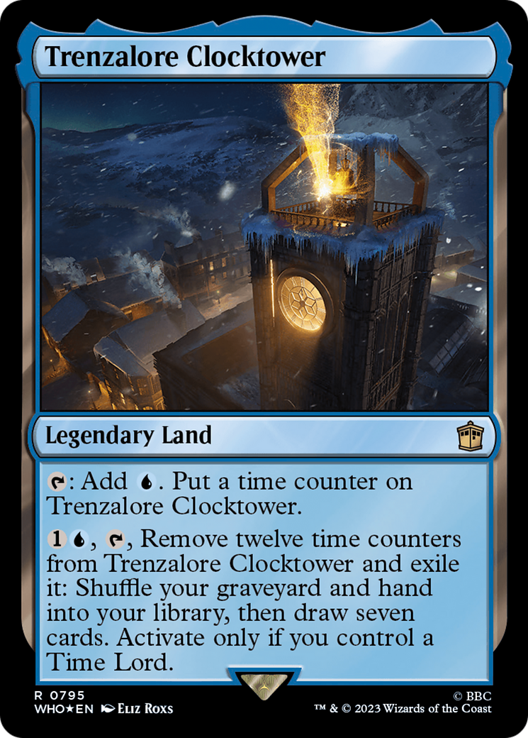 Trenzalore Clocktower (Surge Foil) [Doctor Who] | Rook's Games and More