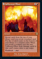 Calibrated Blast (Retro Foil Etched) [Modern Horizons 2] | Rook's Games and More