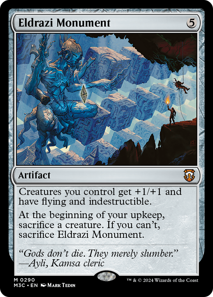 Eldrazi Monument (Ripple Foil) [Modern Horizons 3 Commander] | Rook's Games and More