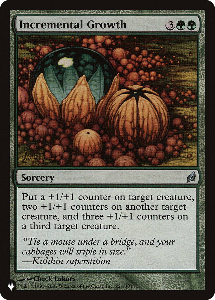 Incremental Growth [The List] | Rook's Games and More