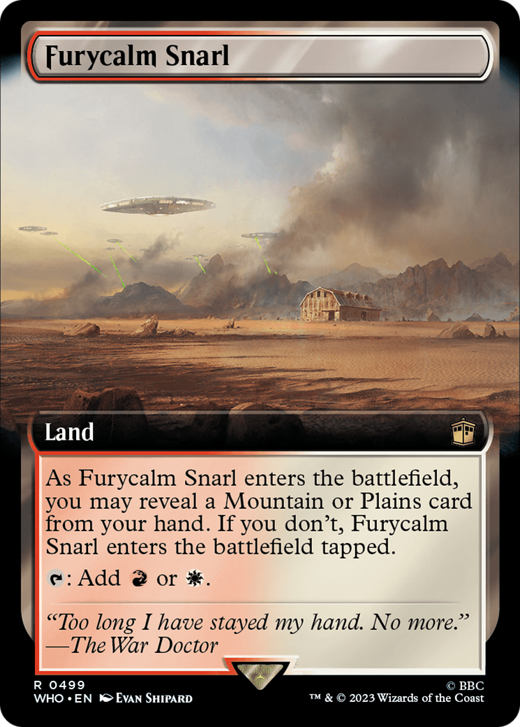 Furycalm Snarl (Extended Art) [Doctor Who] | Rook's Games and More