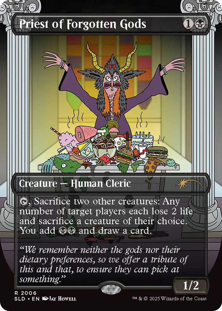 Priest of Forgotten Gods [Secret Lair Drop Series] | Rook's Games and More