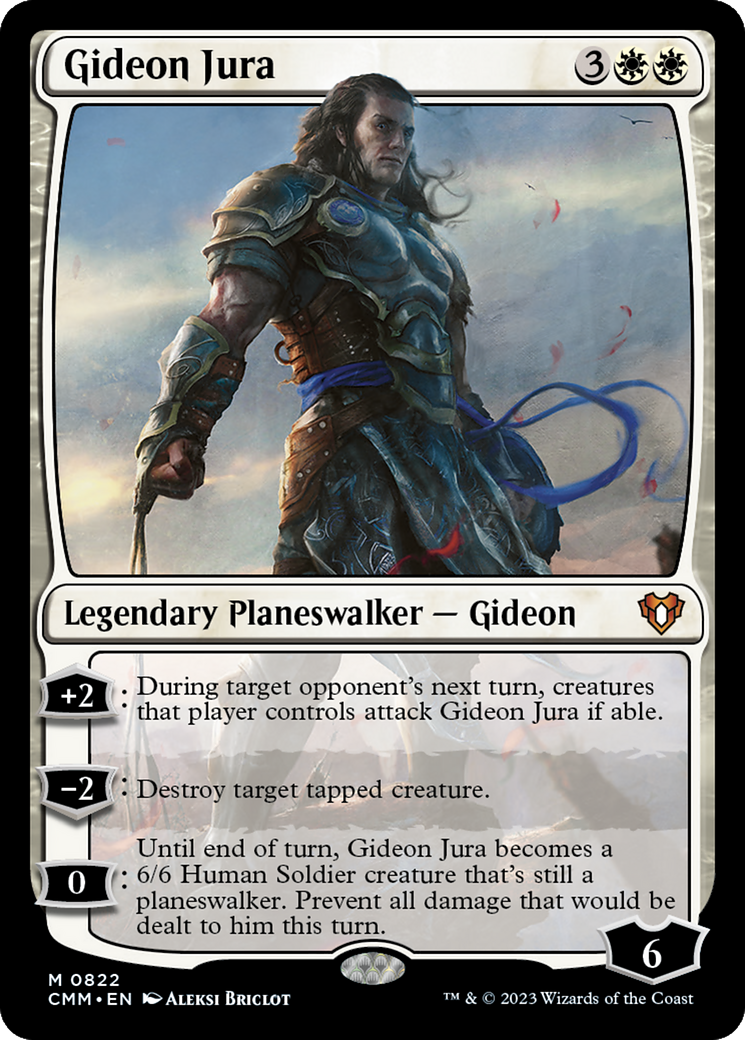 Gideon Jura [Commander Masters] | Rook's Games and More