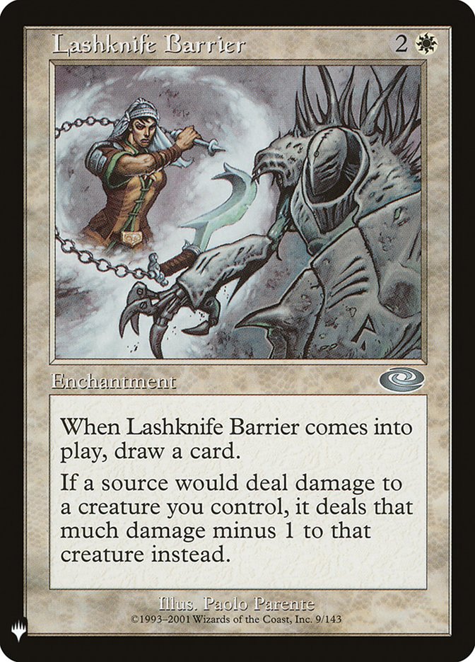 Lashknife Barrier [Mystery Booster] | Rook's Games and More