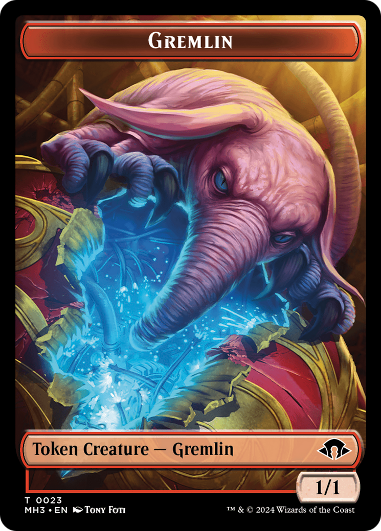 Gremlin Token [Modern Horizons 3 Tokens] | Rook's Games and More