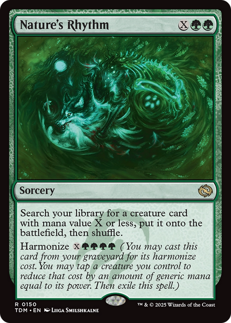 Nature's Rhythm [Tarkir: Dragonstorm] | Rook's Games and More