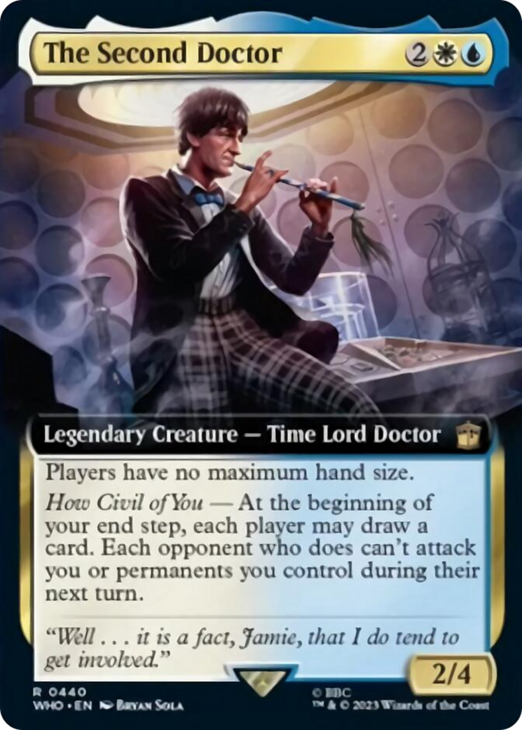 The Second Doctor (Extended Art) [Doctor Who] | Rook's Games and More