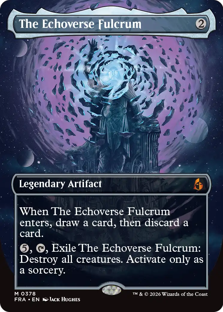 The Echoverse Fulcrum (Borderless) [Reality Fracture] | Rook's Games and More