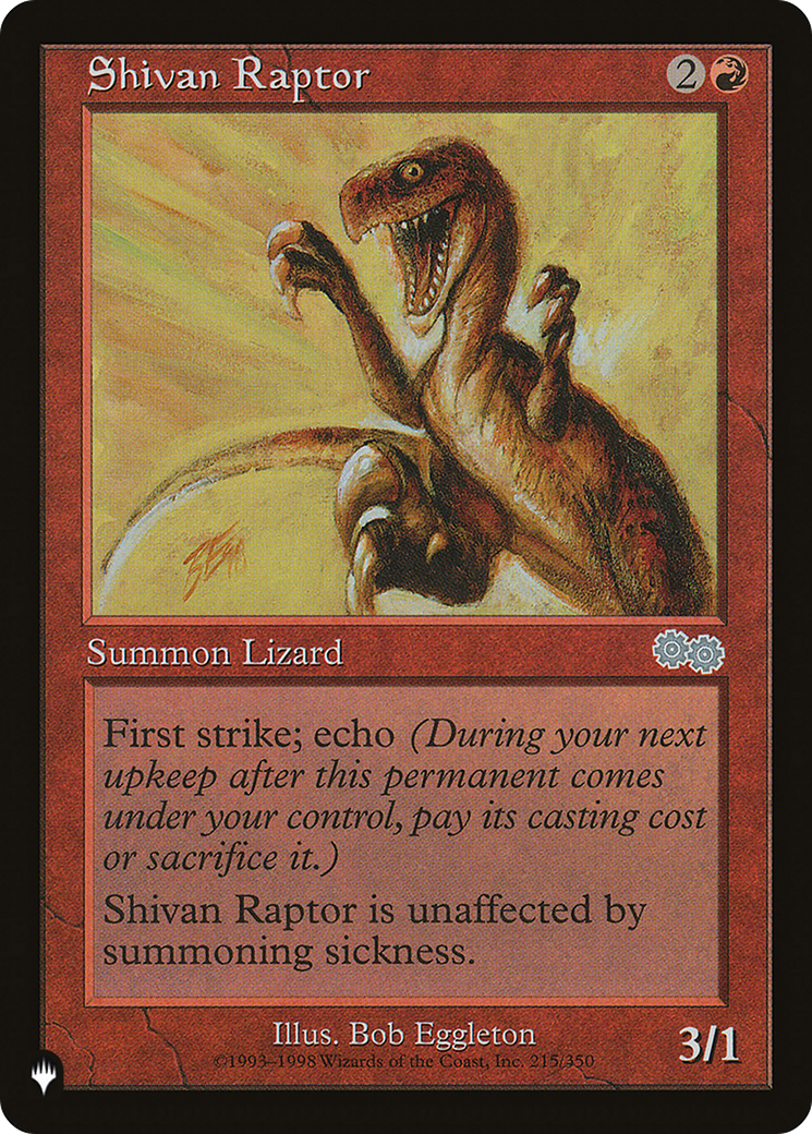 Shivan Raptor [The List] | Rook's Games and More