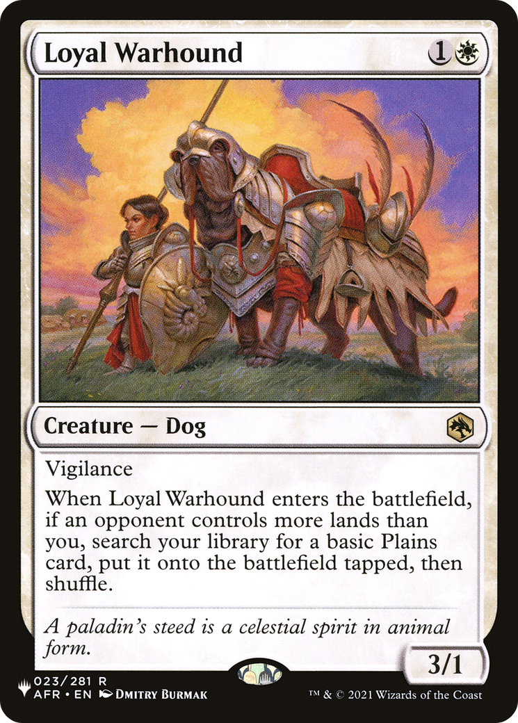 Loyal Warhound [The List] | Rook's Games and More