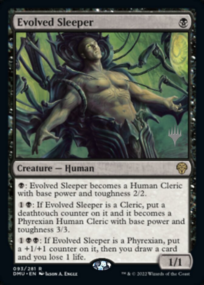 Evolved Sleeper (Promo Pack) [Dominaria United Promos] | Rook's Games and More