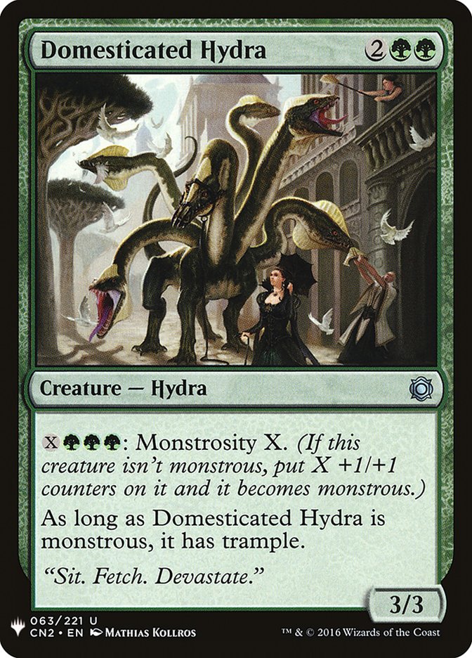 Domesticated Hydra [Mystery Booster] | Rook's Games and More