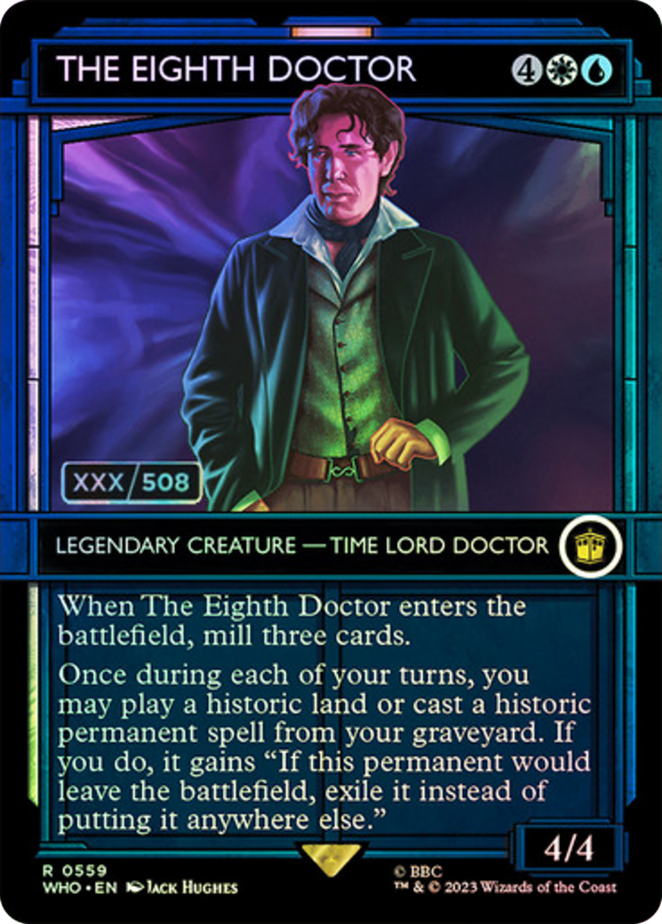 The Eighth Doctor (Serial Numbered) [Doctor Who] | Rook's Games and More