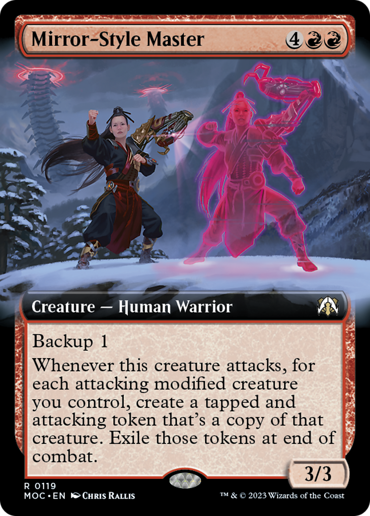 Mirror-Style Master (Extended Art) [March of the Machine Commander] | Rook's Games and More