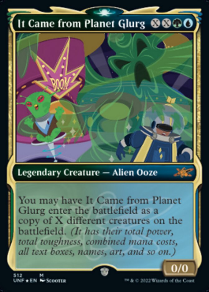 It Came from Planet Glurg (Showcase) (Galaxy Foil) [Unfinity] | Rook's Games and More