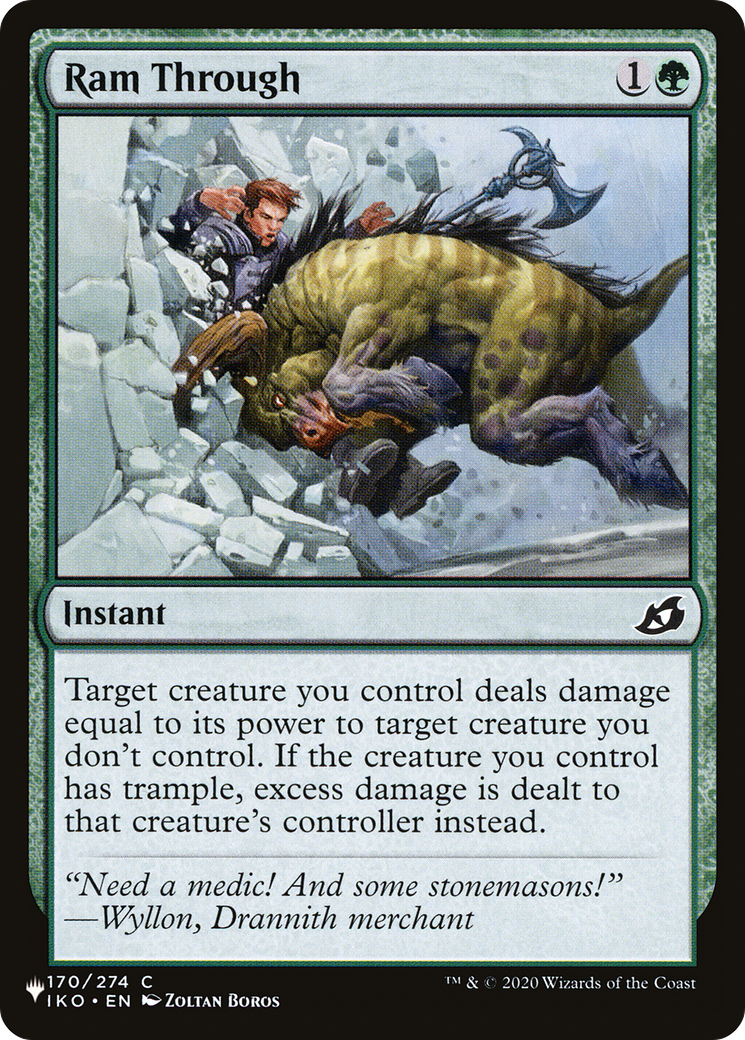 Ram Through [The List] | Rook's Games and More