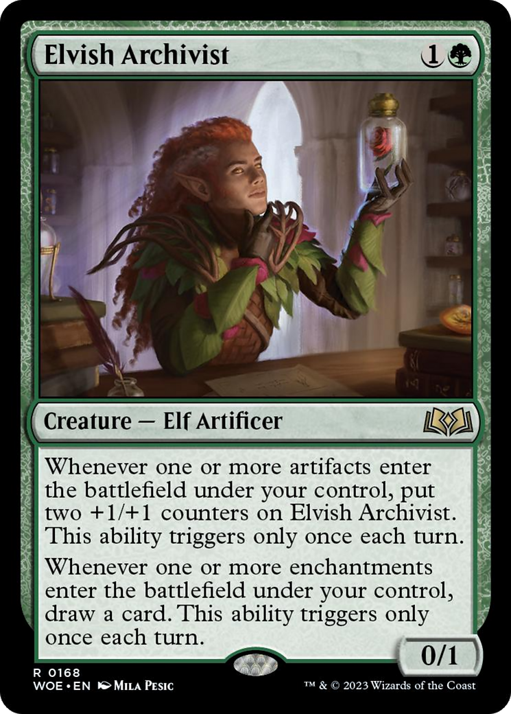 Elvish Archivist [Wilds of Eldraine] | Rook's Games and More