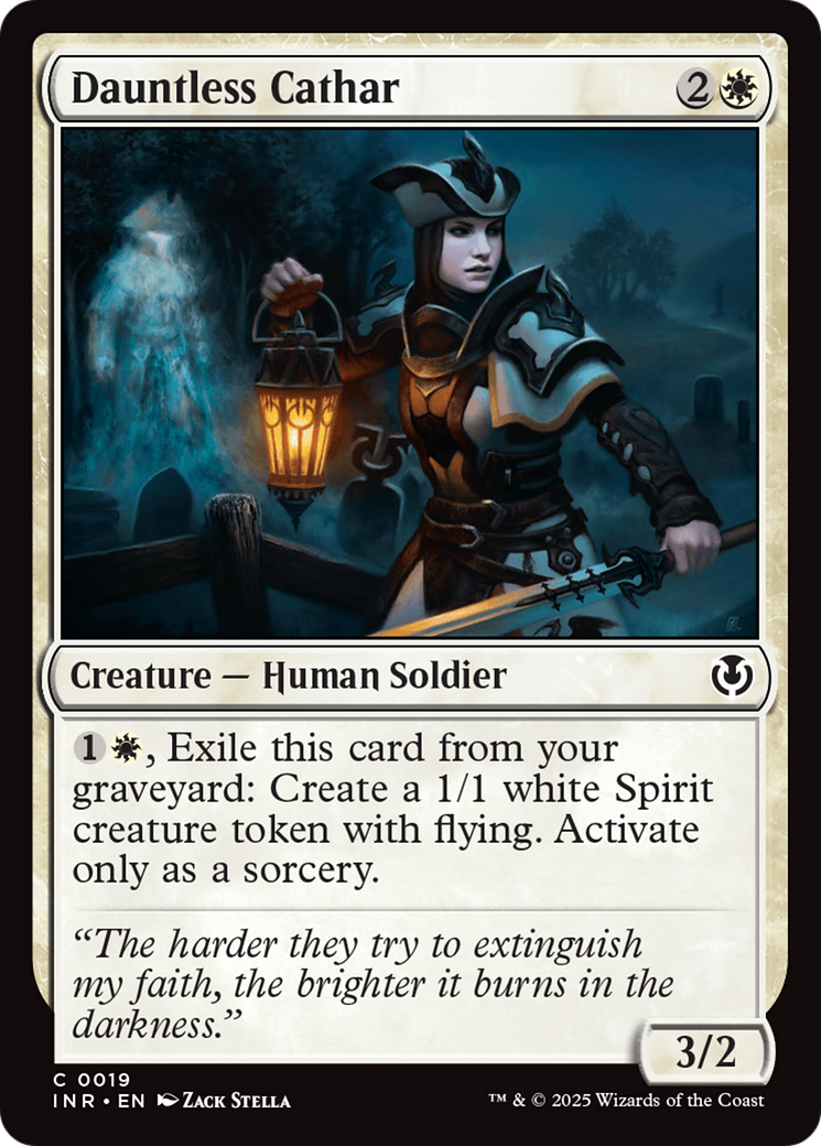 Dauntless Cathar [Innistrad Remastered] | Rook's Games and More