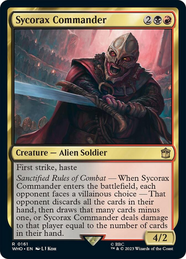 Sycorax Commander [Doctor Who] | Rook's Games and More